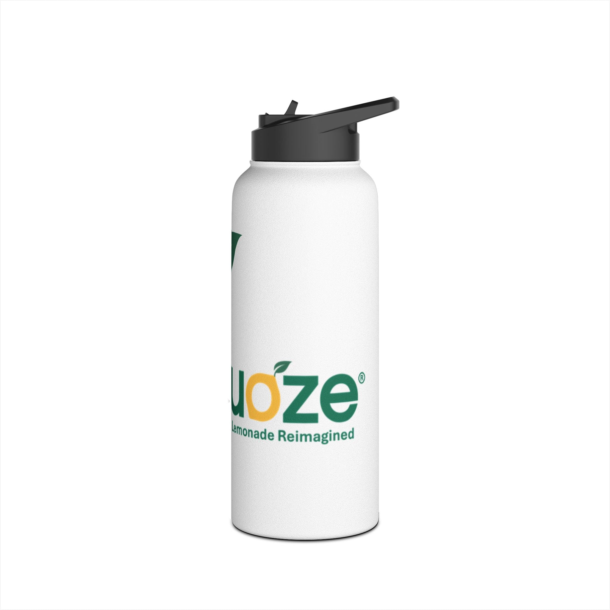 Stainless Steel SQUOZE Water Bottle, Standard Lid