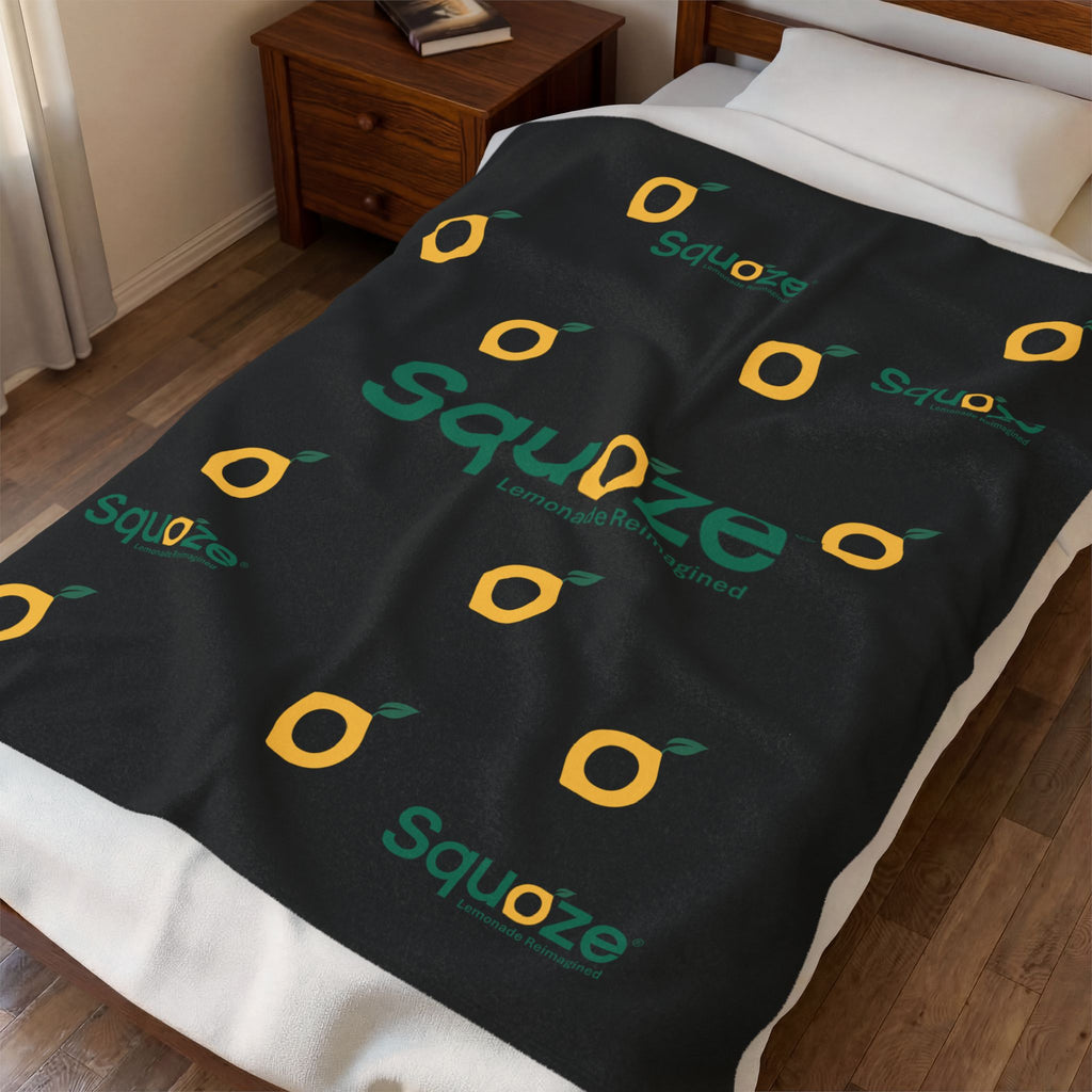 SQUOZE Velveteen Plush Blanket