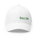 SQUOZE Embroidered Closed-Back Structured Cap