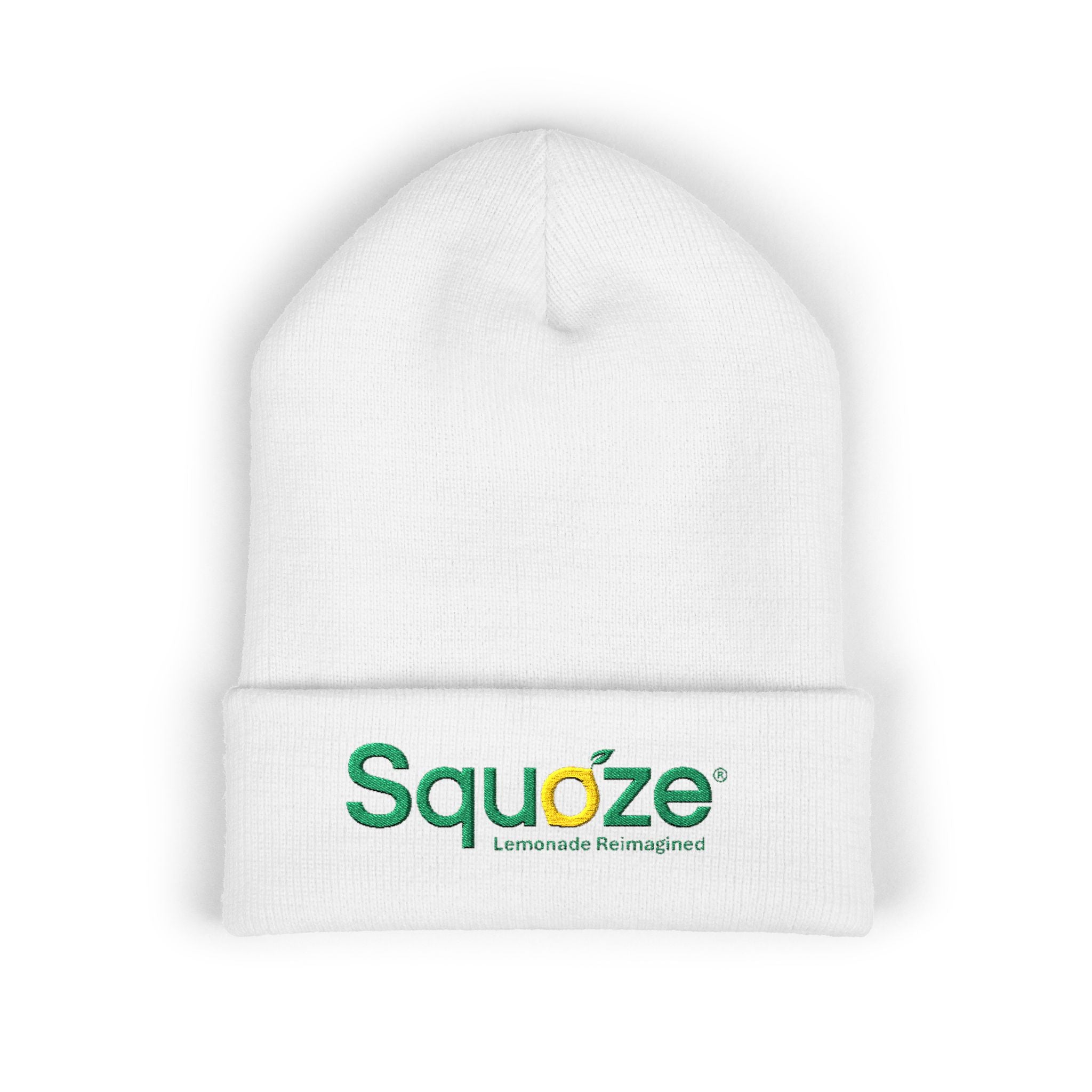 SQUOZE Embroidered Classic Cuffed Beanie