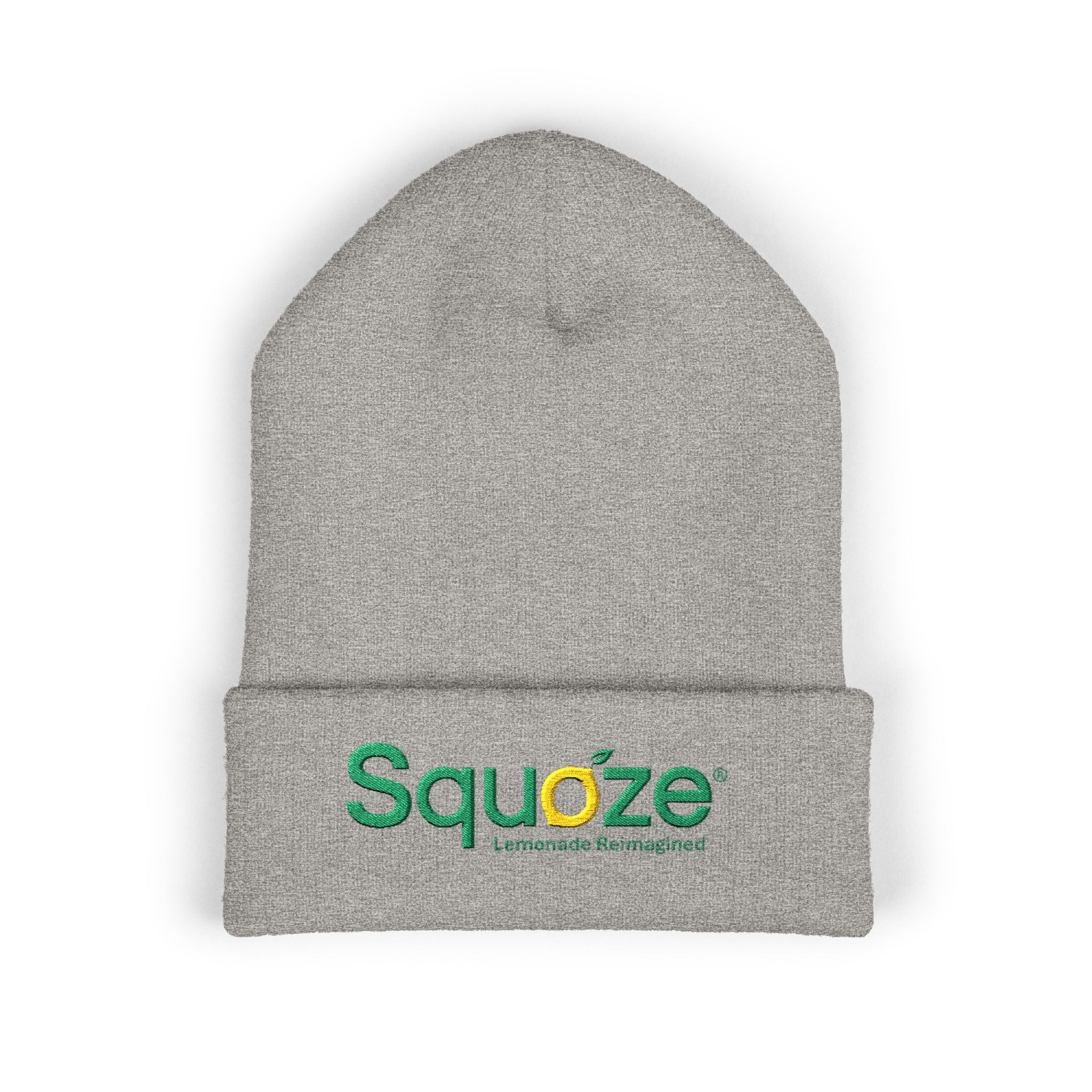 SQUOZE Embroidered Classic Cuffed Beanie