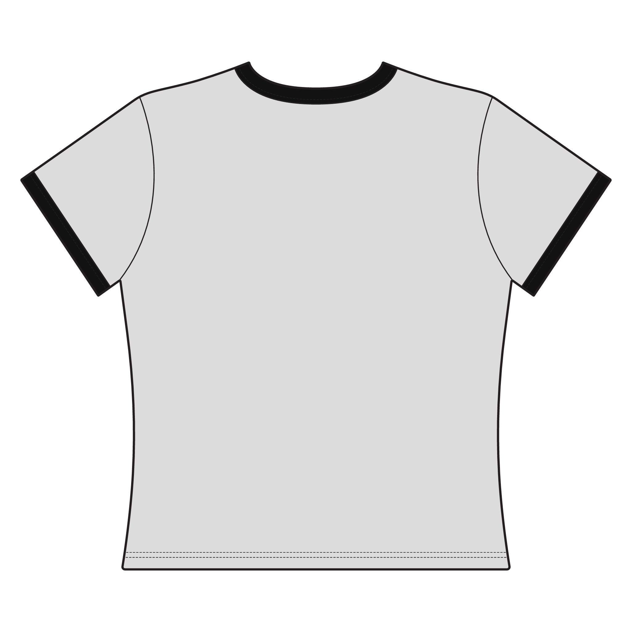 SQUOZE Women's Ringer Tee