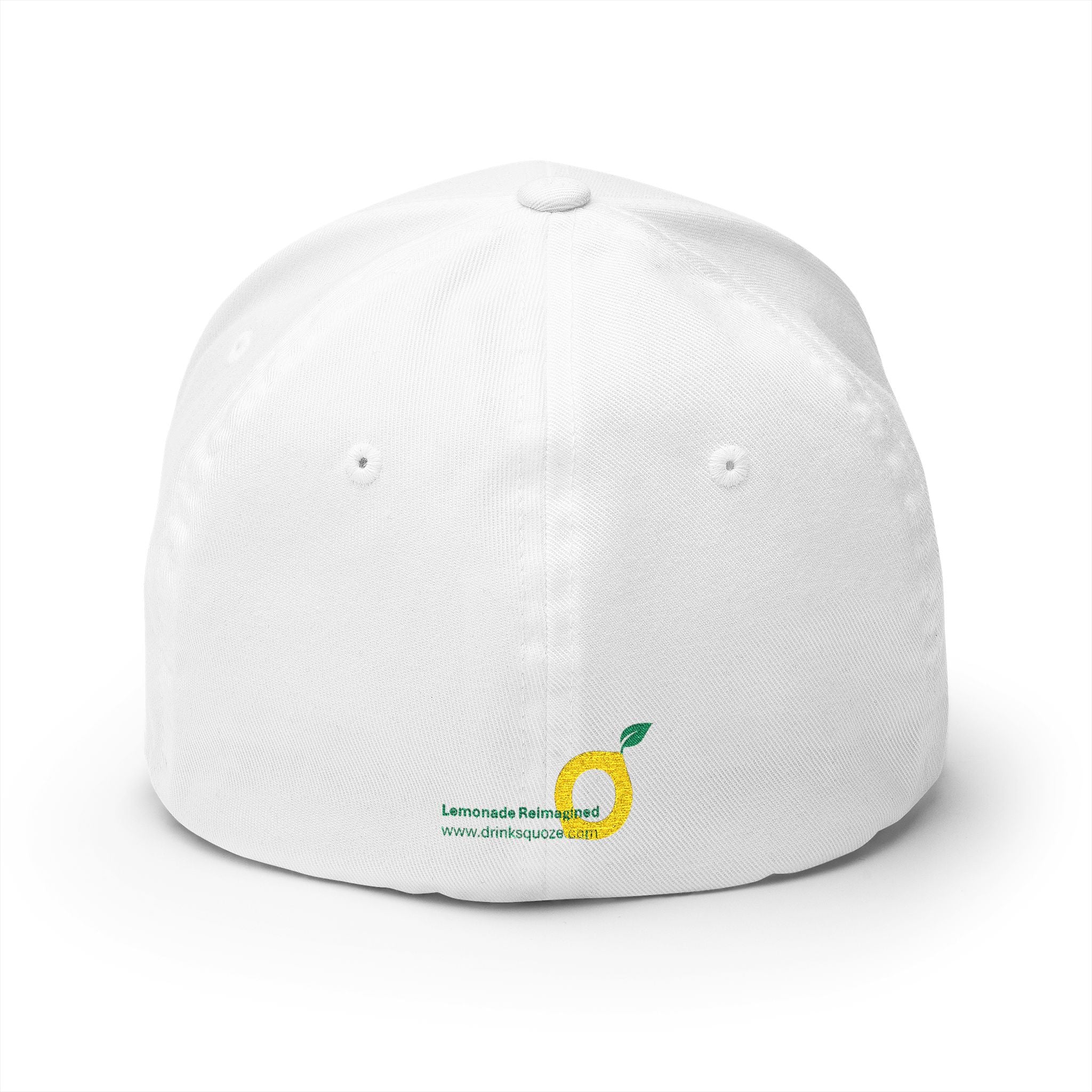 SQUOZE Embroidered Closed-Back Structured Cap