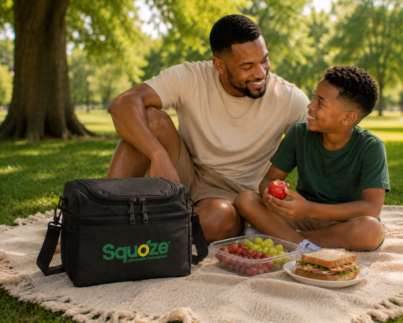 SQUOZE Logo Cooler Bag