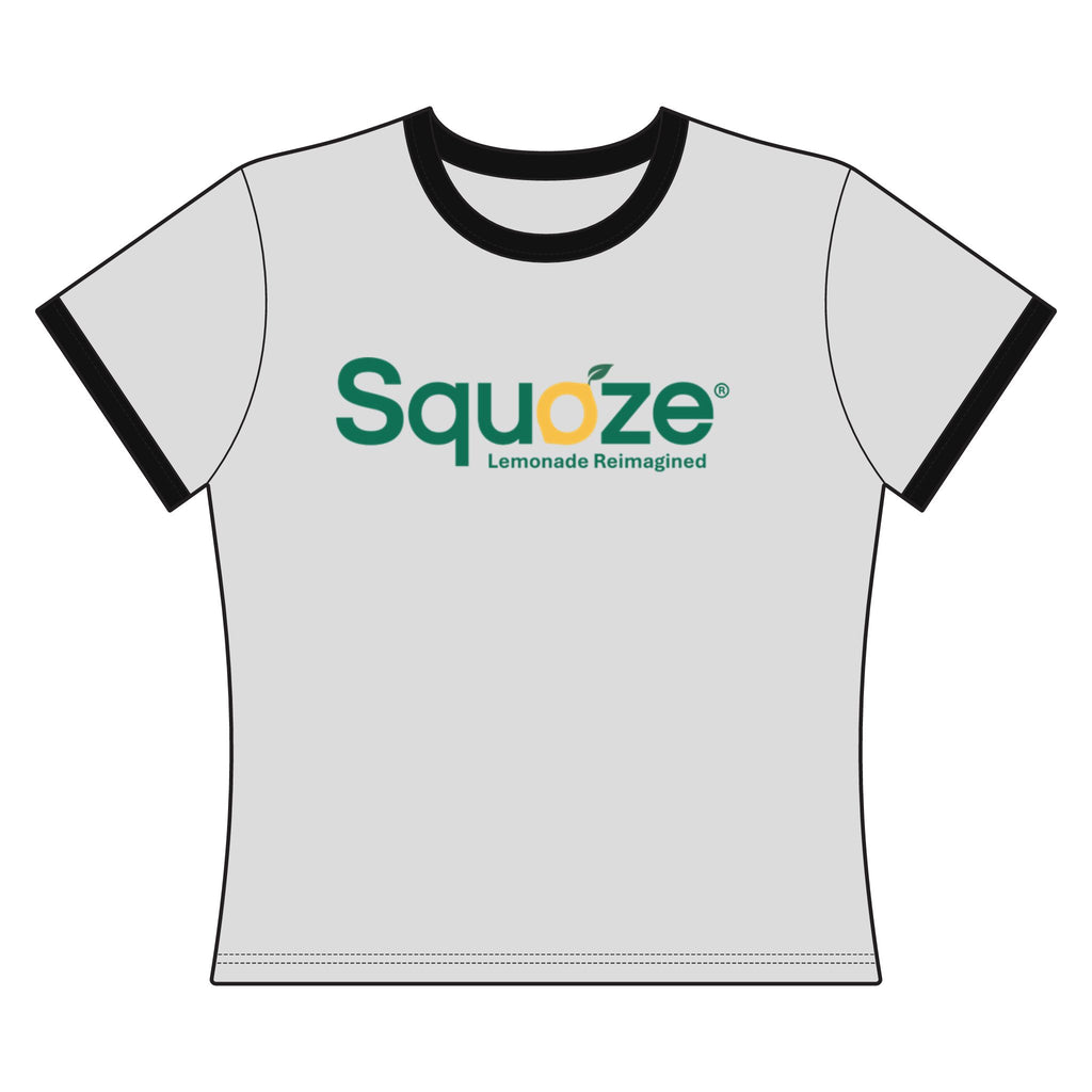 SQUOZE Women's Ringer Tee