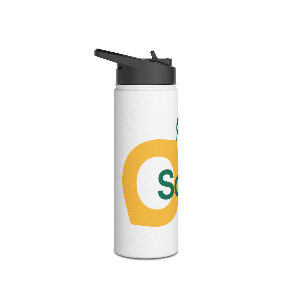 Stainless Steel SQUOZE Water Bottle, Standard Lid