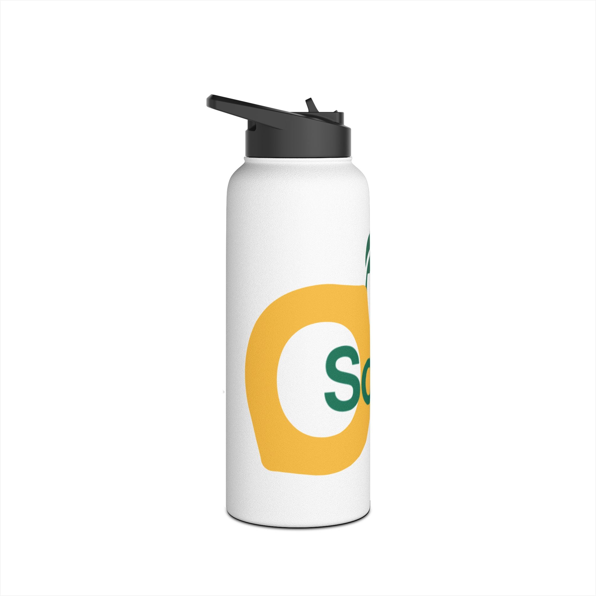 Stainless Steel SQUOZE Water Bottle, Standard Lid